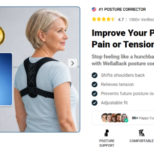 WellaBack Posture Corrector